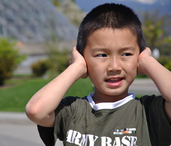 Young Boy showing Asperger syndrome signs-SL Hunter Speechworks 